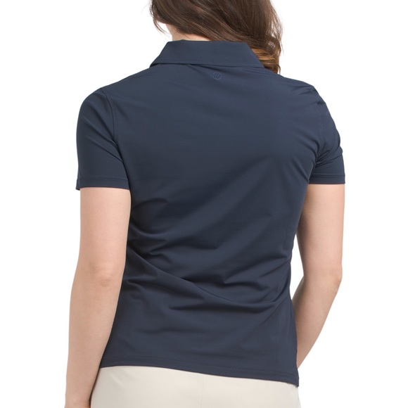 G/FORE | Tops | New Gfore Womens Featherweight Golf Polo Shirt Twilight ...